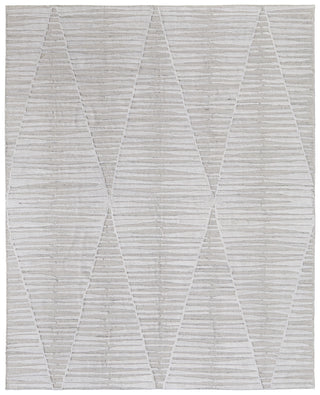 Elias Modern Geometric - Ivory/Tan