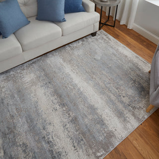 The Rug Corner Feizy Cadiz Modern Abstract - Taupe/Gray/Silver  