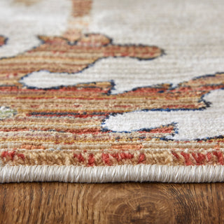 Melrose Transitional Floral & Botanical - Ivory/Red/Blue