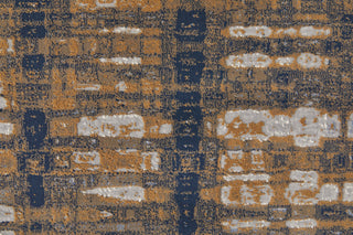 The Rug Corner Feizy Clio Modern Abstract - Blue/Orange/Gray  