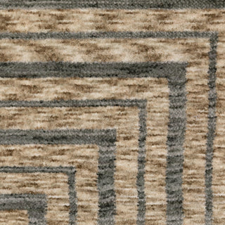 Echo Beige/Grey Area Rug ECH01