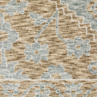 Echo Beige/Blue Area Rug ECH03
