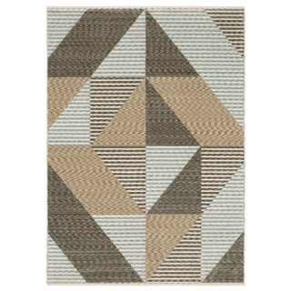 The Rug Corner Oriental Weavers Echo Beige/Grey Area Rug ECH04 Casual 