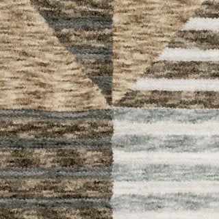 The Rug Corner Oriental Weavers Echo Beige/Grey Area Rug ECH04 Casual 