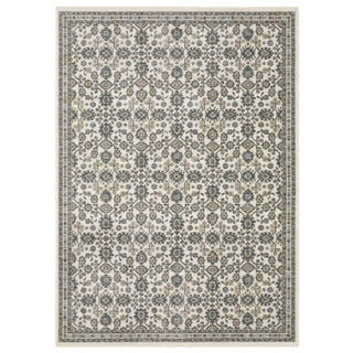 Echo Ivory/Blue Area Rug ECH06