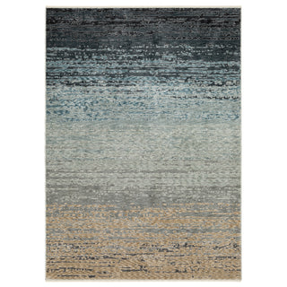 Echo Blue/Beige Area Rug ECH09