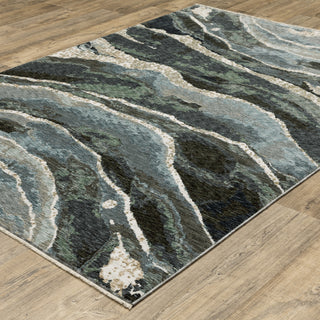Echo Blue/Green Area Rug ECH12