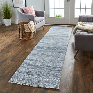 Janson Transitional Stripes - Blue/Gray
