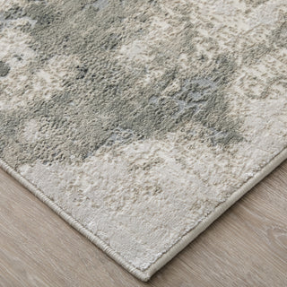 The Rug Corner Feizy Prasad Modern Watercolor - Ivory/Gray  