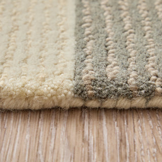 Maguire Transitional Abstract - Taupe/Black