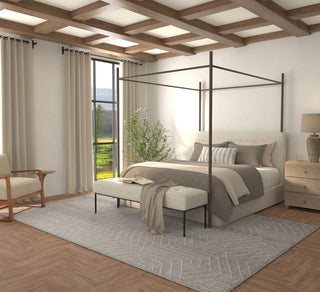 Emerson Modern Abstract - Gray/Ivory