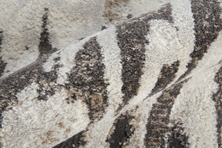 The Rug Corner Feizy Vancouver Modern Abstract - Ivory/Brown/Gray  