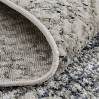 Micah Modern Abstract - Ivory/Gray/Blue