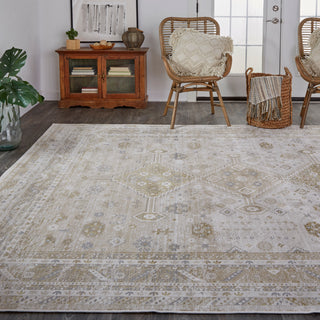 Aura Modern Persian - Gold/Ivory