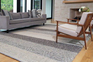 Berkeley Transitional Stripes - Gray/Taupe/Tan