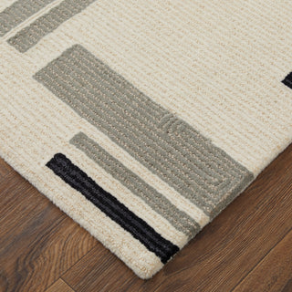 The Rug Corner Feizy Maguire Transitional Abstract - Ivory/Taupe  Maguire Transitional Abstract - Ivory/Taupe