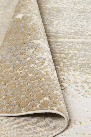 The Rug Corner Feizy Aura Modern Abstract - Ivory/Gray/Gold  