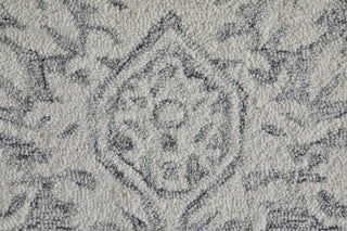 Belfort Traditional Geometric - Gray/White