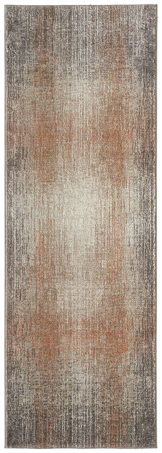 Eden Modern Abstract - Ivory/Taupe/Pink