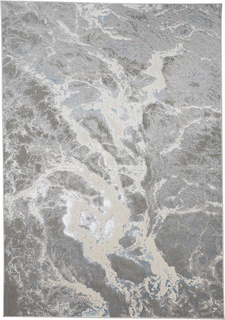 The Rug Corner Feizy Azure Modern Abstract - Silver/Gray/Ivory  Azure Modern Abstract - Silver/Gray/Ivory