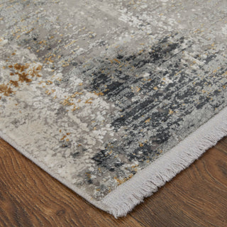 The Rug Corner Feizy Cadiz Modern Abstract - Ivory/Taupe/Gray  
