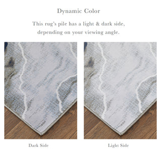 The Rug Corner Feizy Gaspar Modern Abstract - Taupe/Gray/Blue  Gaspar Modern Abstract - Taupe/Gray/Blue
