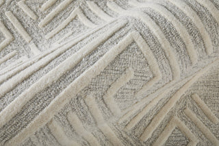 Enzo Transitional Geometric - Tan/Ivory