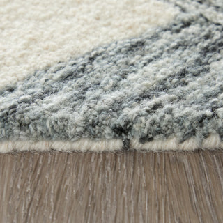 Wallace Modern Geometric - Gray/Ivory