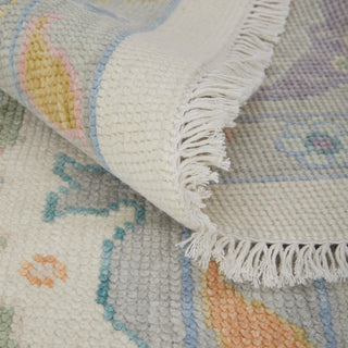 The Rug Corner Feizy Karina Transitional Floral & Botanical - Ivory/Orange/Blue  