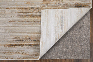 The Rug Corner Feizy Deja Modern Distressed - Ivory/Brown/Tan  