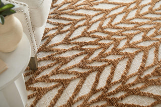 Colton Modern Chevron - Brown/Tan