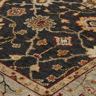 Carrington Traditional Oriental - Black/Gold/Gray