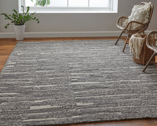 The Rug Corner Feizy Navaro Modern Abstract - Gray/Taupe/Ivory  