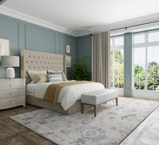 Dartmouth Transitional Abstract - Tan/Brown/Blue