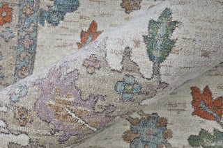 The Rug Corner Feizy Dartmouth Transitional Floral & Botanical - Ivory/Brown/Blue  