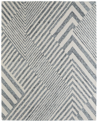 Wallace Modern Geometric - Gray/Ivory
