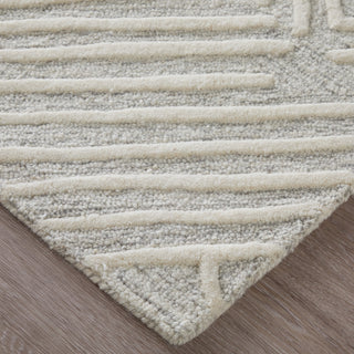 Enzo Transitional Geometric - Tan/Ivory