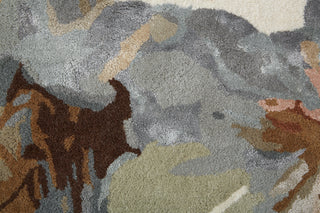 Dafney Transitional Floral & Botanical - Tan/Gray/Green