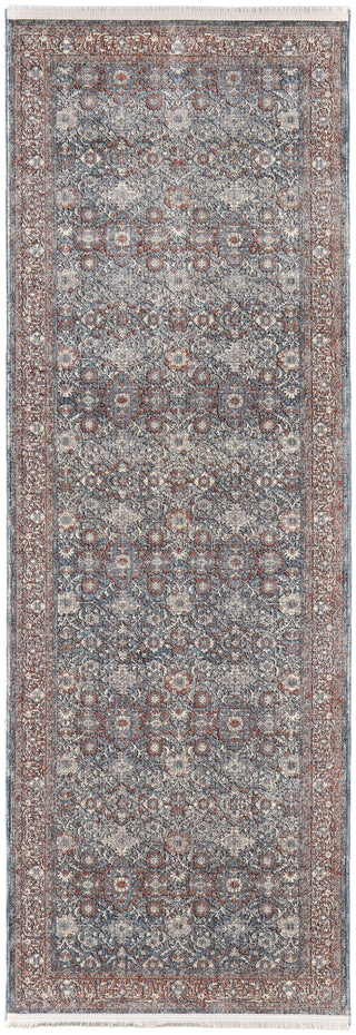Marquette Transitional Oriental - Blue/Red
