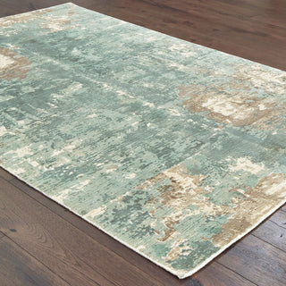 The Rug Corner Oriental Weavers Formations Blue/Grey Area Rug 70005 Casual 