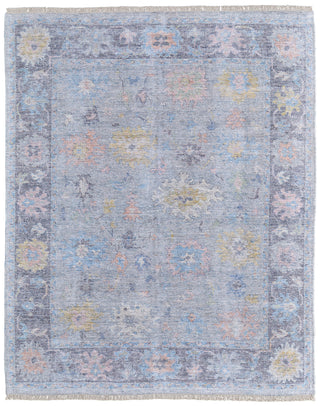 Caldwell Transitional Floral & Botanical - Blue/Yellow/Orange