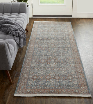 Marquette Transitional Oriental - Blue/Red