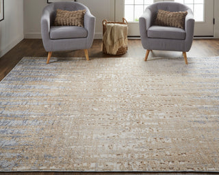 The Rug Corner Feizy Laina Transitional Gradient & Ombre - Tan/Brown/Blue  Laina Transitional Gradient & Ombre - Tan/Brown/Blue