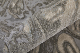 The Rug Corner Feizy Prasad Modern Watercolor - Gray/Ivory/Silver  Prasad Modern Watercolor - Gray/Ivory/Silver