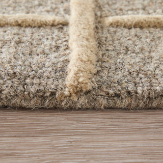 The Rug Corner Feizy Kimball Transitional Trellis & Lattice - Gray/Taupe/Tan  