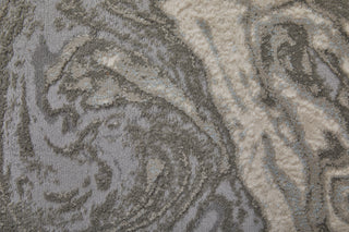 The Rug Corner Feizy Prasad Modern Watercolor - Gray/Ivory/Silver  Prasad Modern Watercolor - Gray/Ivory/Silver