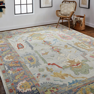 Karina Traditional Persian - Blue/Gray/Gold
