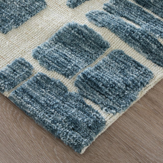 The Rug Corner Feizy Colton Modern Abstract - Blue/Ivory  Colton Modern Abstract - Blue/Ivory