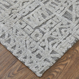 The Rug Corner Feizy Colton Modern Abstract - Gray/Silver  