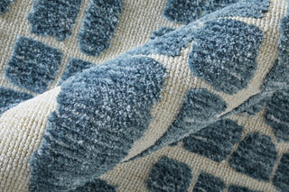 The Rug Corner Feizy Colton Modern Abstract - Blue/Ivory  Colton Modern Abstract - Blue/Ivory
